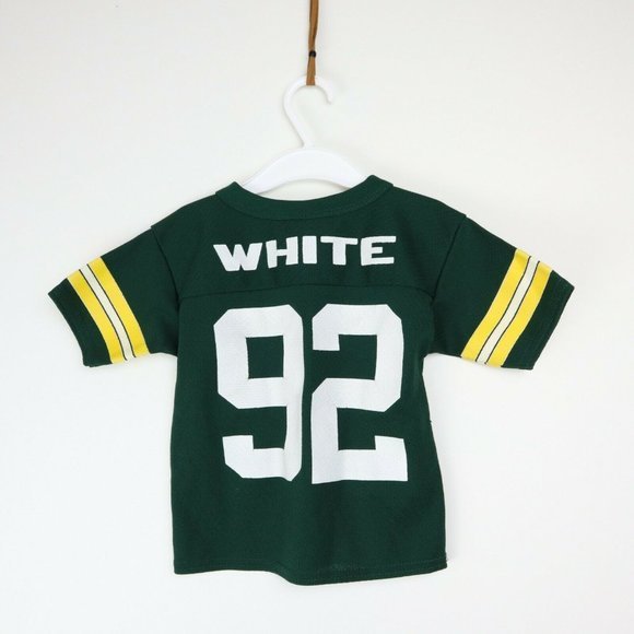 Reebok Other - Baby Vtg Logo 7 Green Bay Packer Jersey 24 Month Shirt Reggie White NFL Football